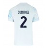 Inter Milan Denzel Dumfries #2 Bortedrakt 2025-26 Kortermet